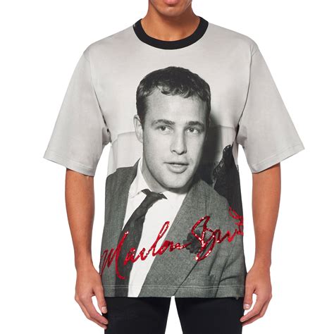 t shirt dolce gabbana marlon brando|Dolce & Gabbana .